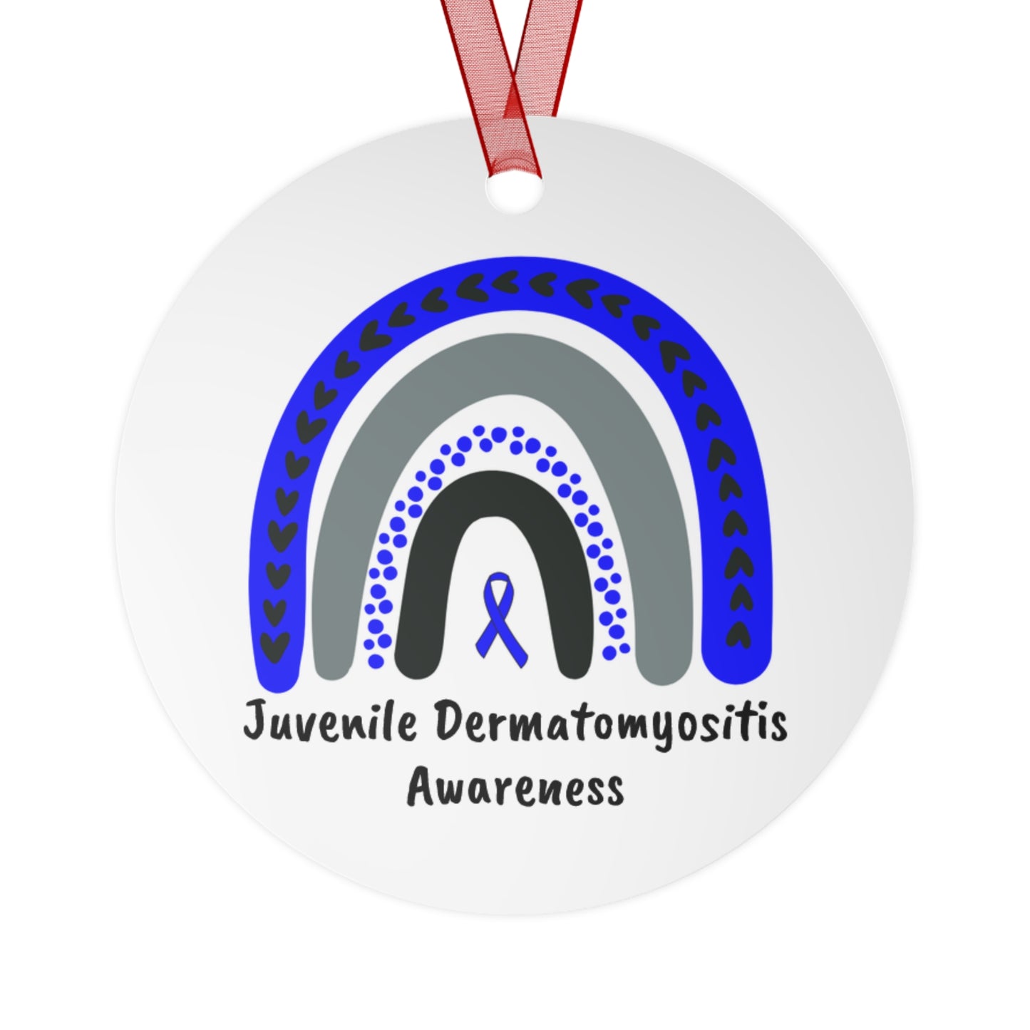Juvenile Dermatomyositis Awareness Christmas Ornament Stocking Stuffer Christmas Gift, Holiday Home Decor, Wall Hanging, Support for Friend