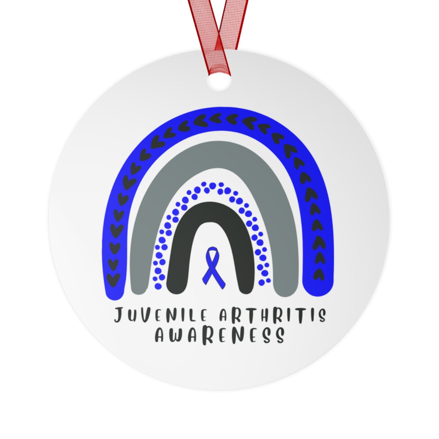 Juvenile Arthritis Awareness Christmas Ornament Stocking Stuffer Christmas Gift, Holiday Home Decor, Wall Hanging, Support for