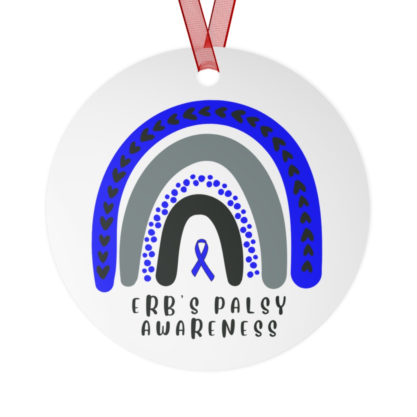 Erb's Palsy Awareness Christmas Ornament Stocking Stuffer Christmas Gift, Holiday Home Decor, Wall Hanging, Support for