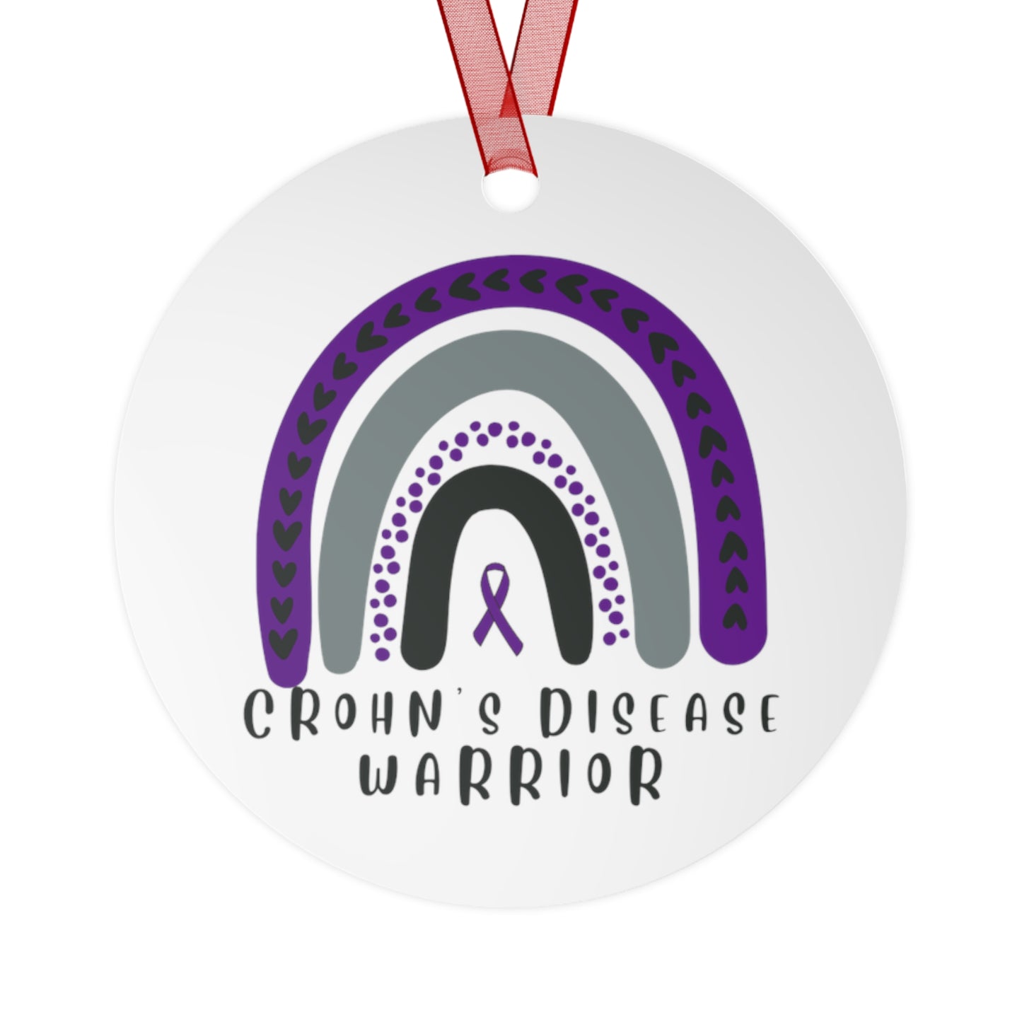 Crohn's Disease Warrior Christmas Ornament Stocking Stuffer