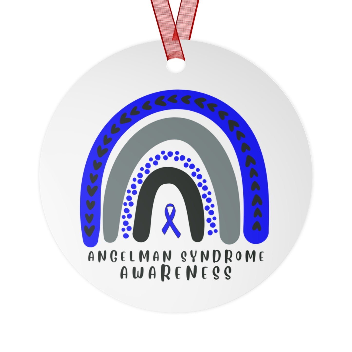 Angelman Syndrome Awareness Christmas Ornament Stocking Stuffer Christmas Gift, Holiday Home Decor, Wall Hanging, Support for Frien