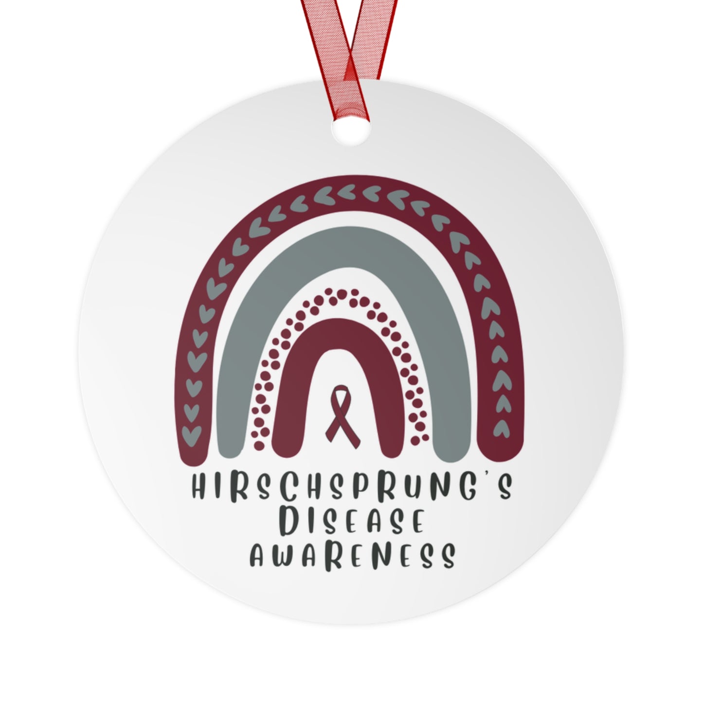 Hirschsprungs Disease Awareness Ornament Stocking Stuffer Christmas Gift Holiday Home Decor Wall Hanging Support for Friend Gift under 15