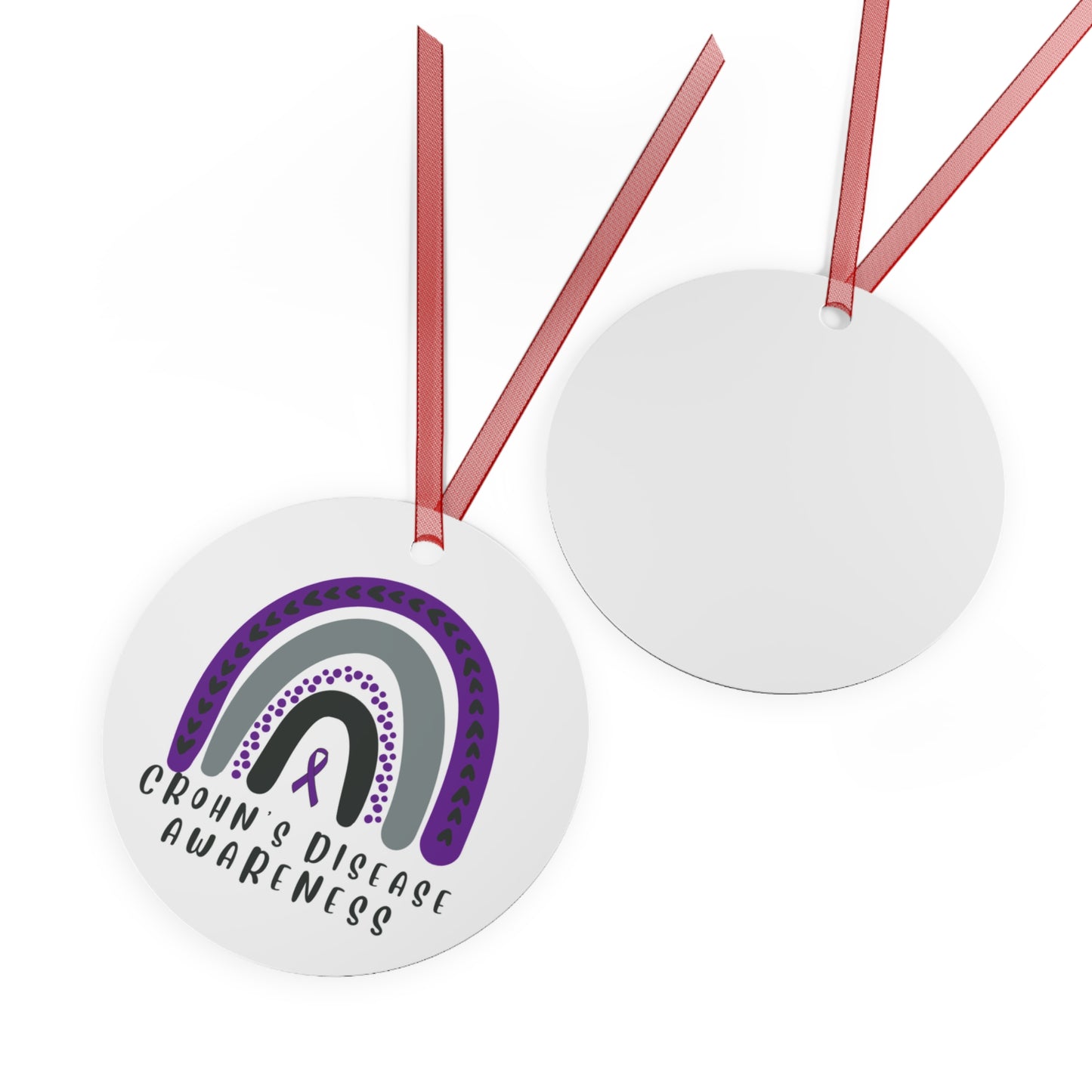 Crohn's Disease Awareness Christmas Ornament Stocking Stuffer
