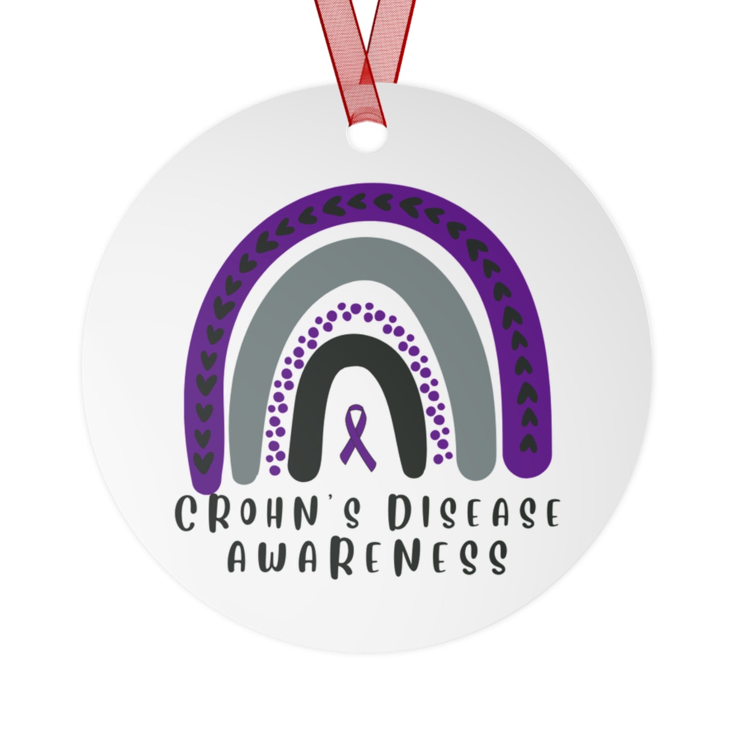 Crohn's Disease Awareness Christmas Ornament Stocking Stuffer