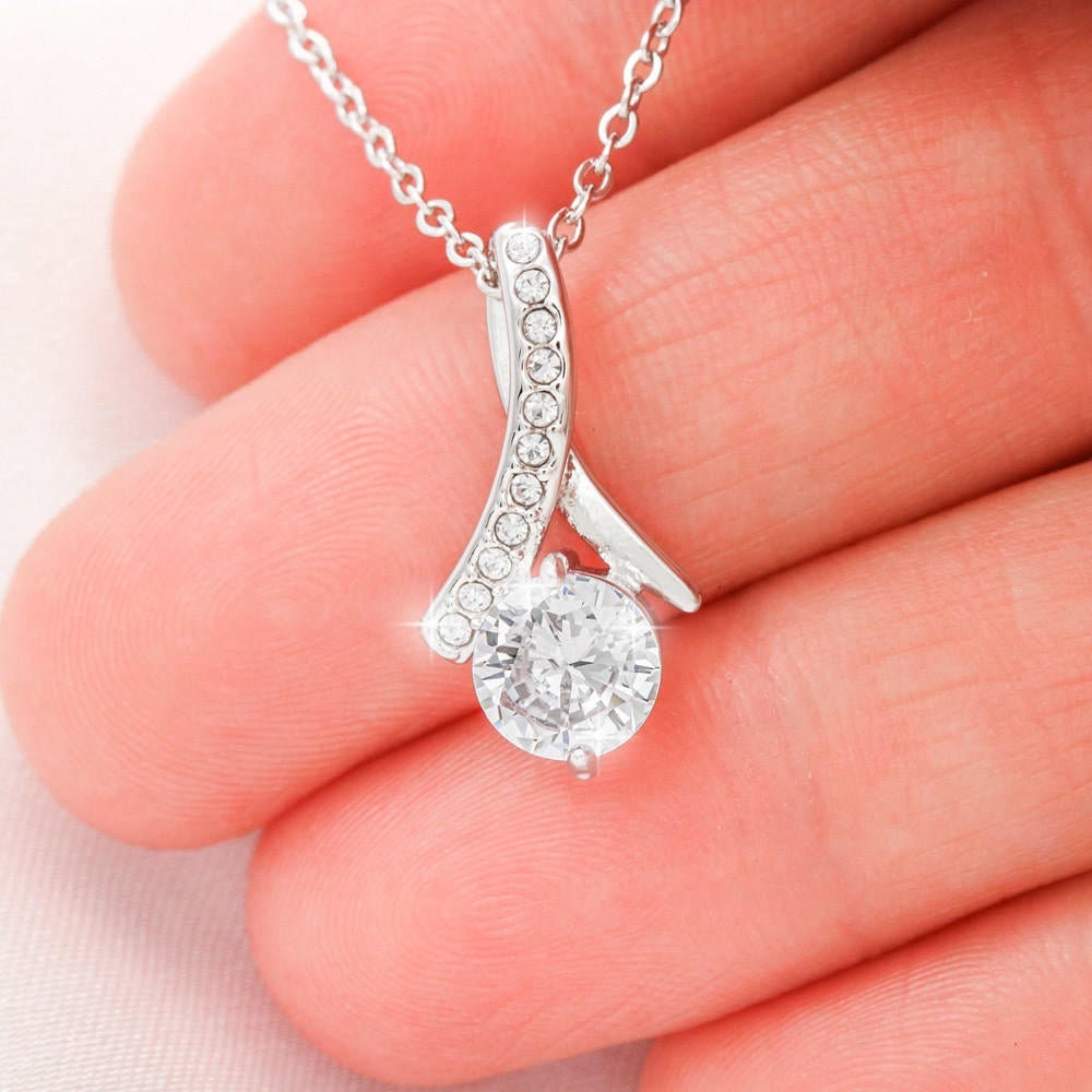 Osteosarcoma cancer survivor Ribbon Pendant Necklace Gift