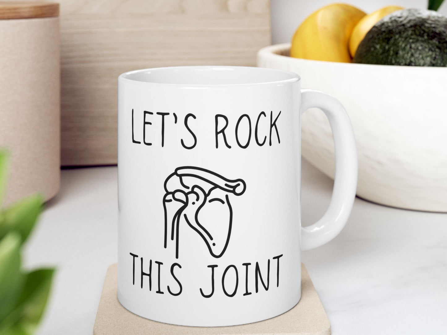 Shoulder Surgery Gift Mug | Orthopedic Surgeon Gift | Shoulder Injury Recovery | Get Well Soon Present for Surgery