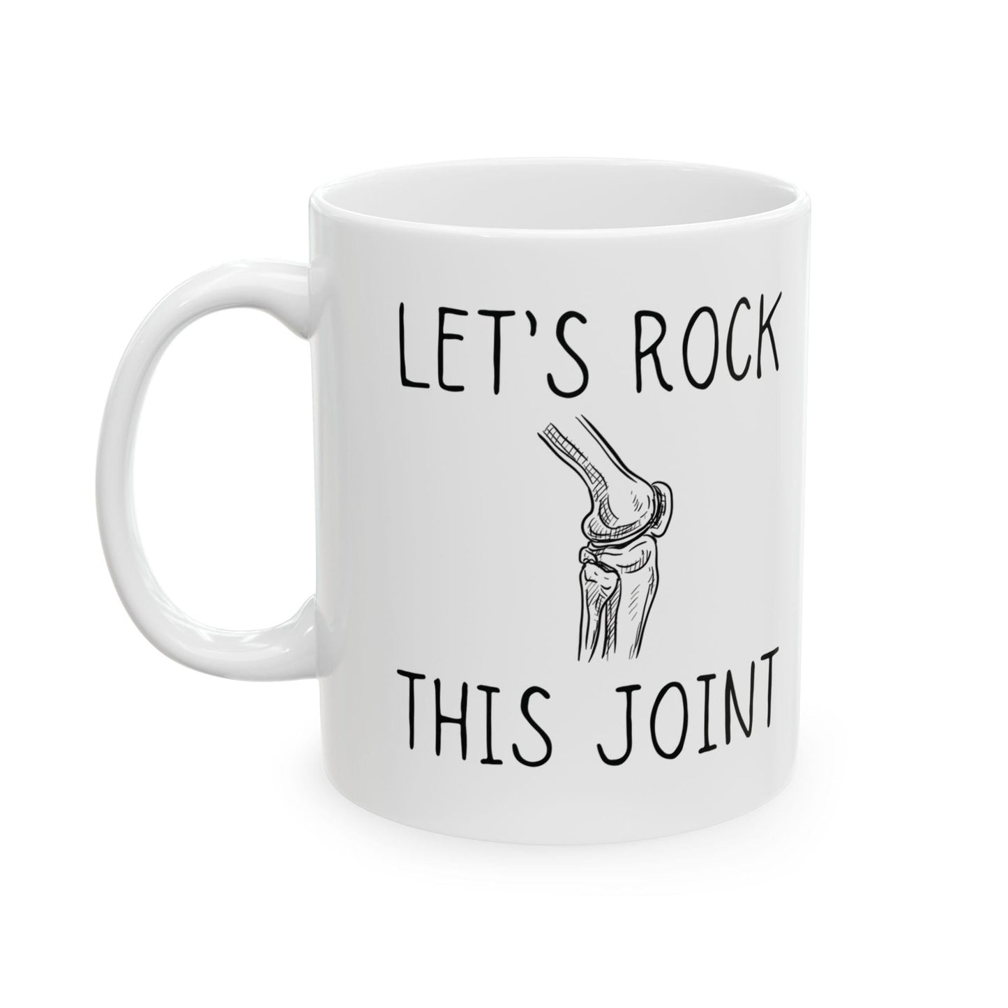 Knee Replacement Mug, Knee Surgery Gift, Funny Get Well Gift, Surgery Gift, Broken Knee Gift, Knee Surgery Mug, Knee Joint Replacement Mug
