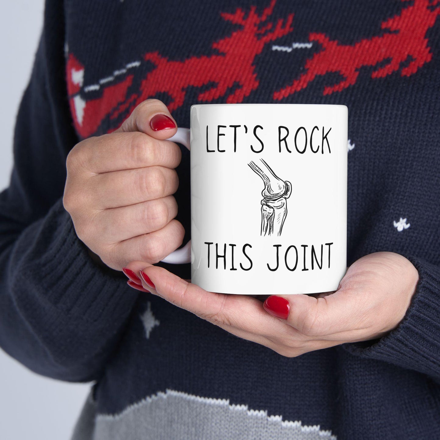 Knee Replacement Mug, Knee Surgery Gift, Funny Get Well Gift, Surgery Gift, Broken Knee Gift, Knee Surgery Mug, Knee Joint Replacement Mug