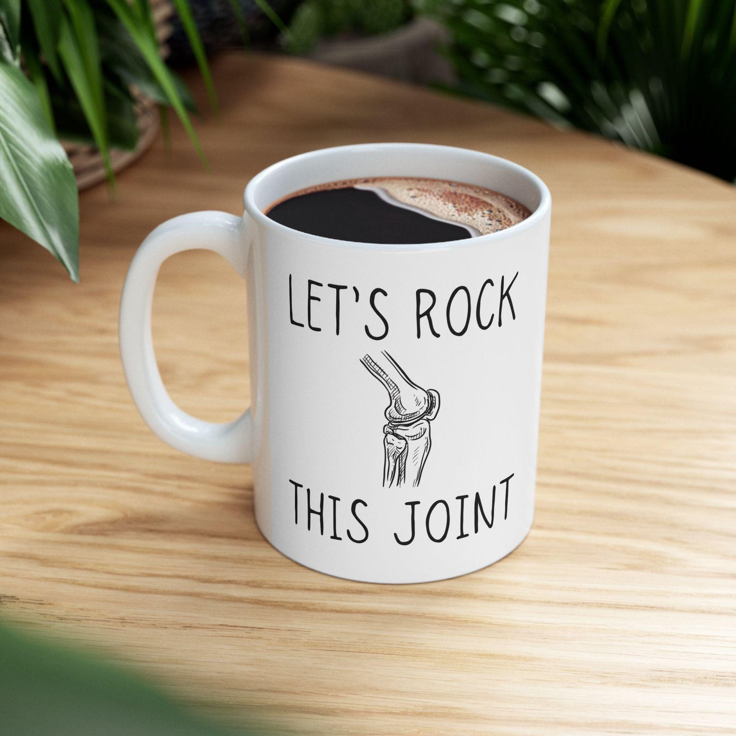 Knee Replacement Mug, Knee Surgery Gift, Funny Get Well Gift, Surgery Gift, Broken Knee Gift, Knee Surgery Mug, Knee Joint Replacement Mug