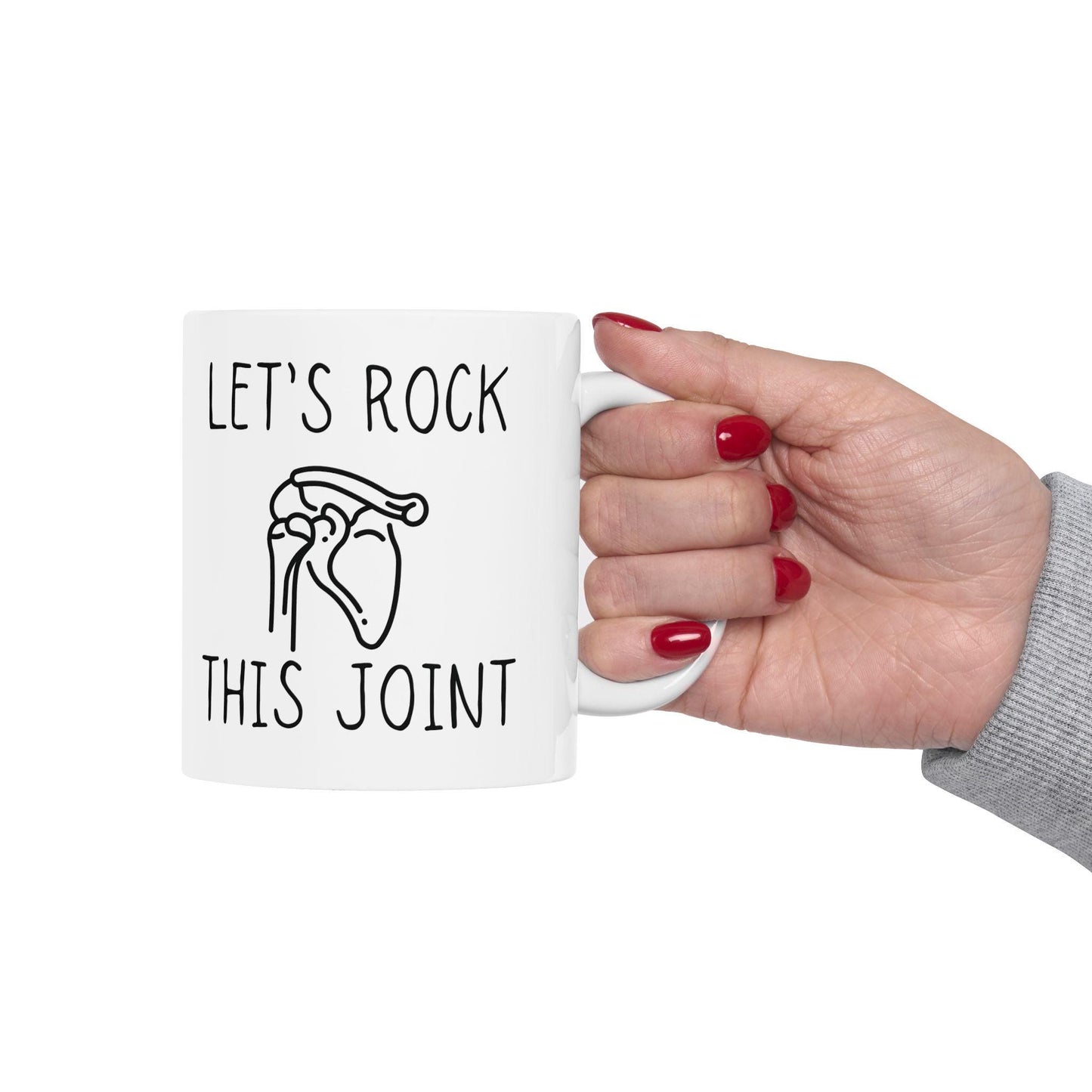 Shoulder Surgery Gift Mug | Orthopedic Surgeon Gift | Shoulder Injury Recovery | Get Well Soon Present for Surgery