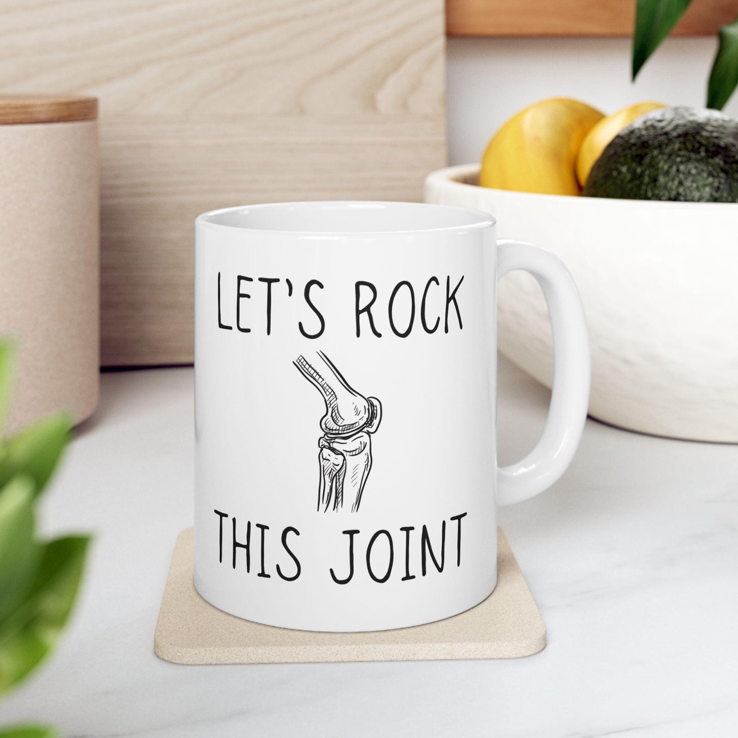 Knee Replacement Mug, Knee Surgery Gift, Funny Get Well Gift, Surgery Gift, Broken Knee Gift, Knee Surgery Mug, Knee Joint Replacement Mug