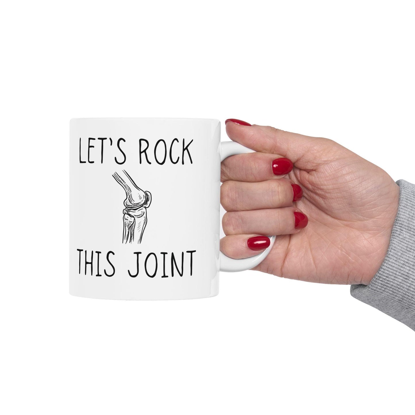 Knee Replacement Mug, Knee Surgery Gift, Funny Get Well Gift, Surgery Gift, Broken Knee Gift, Knee Surgery Mug, Knee Joint Replacement Mug