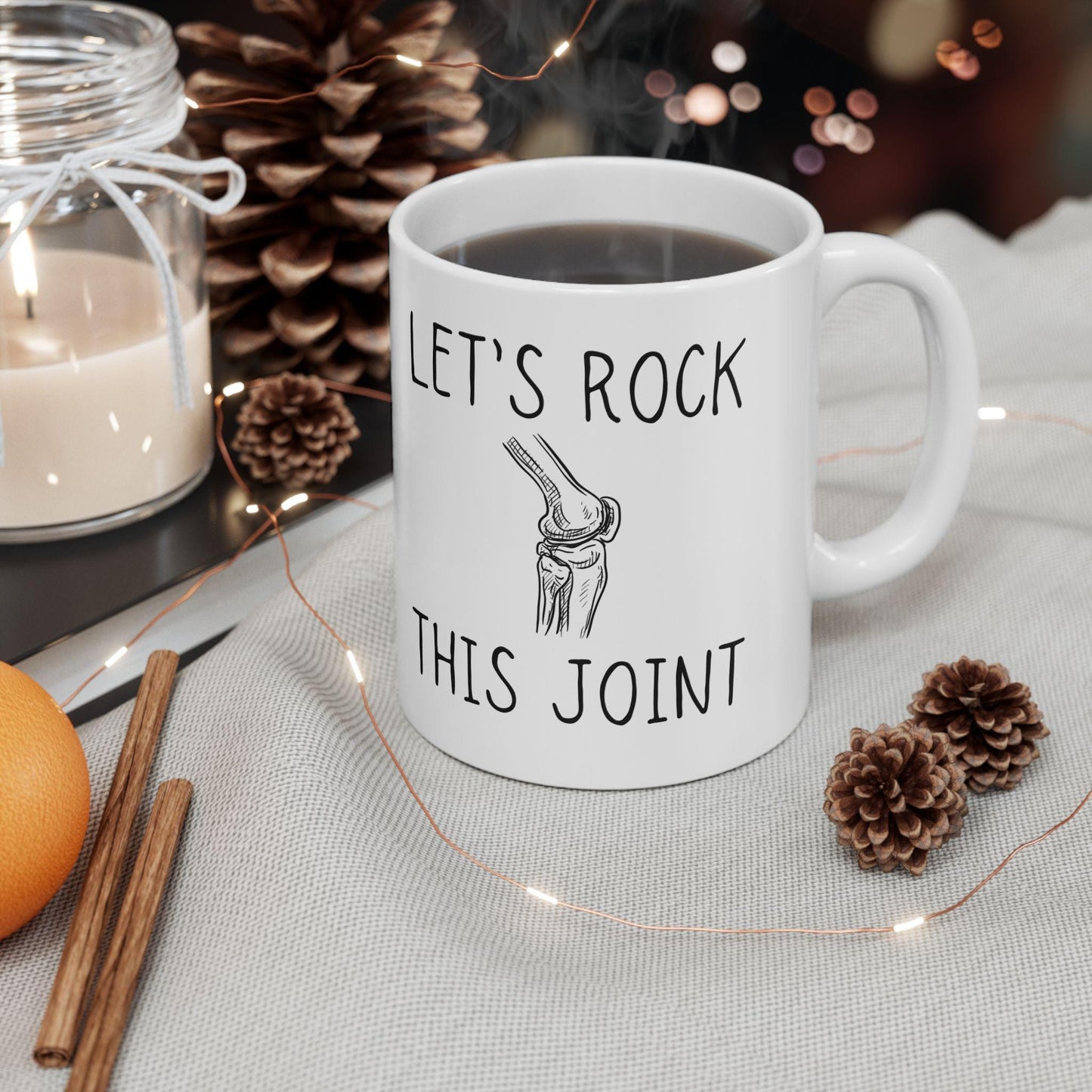 Knee Replacement Mug, Knee Surgery Gift, Funny Get Well Gift, Surgery Gift, Broken Knee Gift, Knee Surgery Mug, Knee Joint Replacement Mug