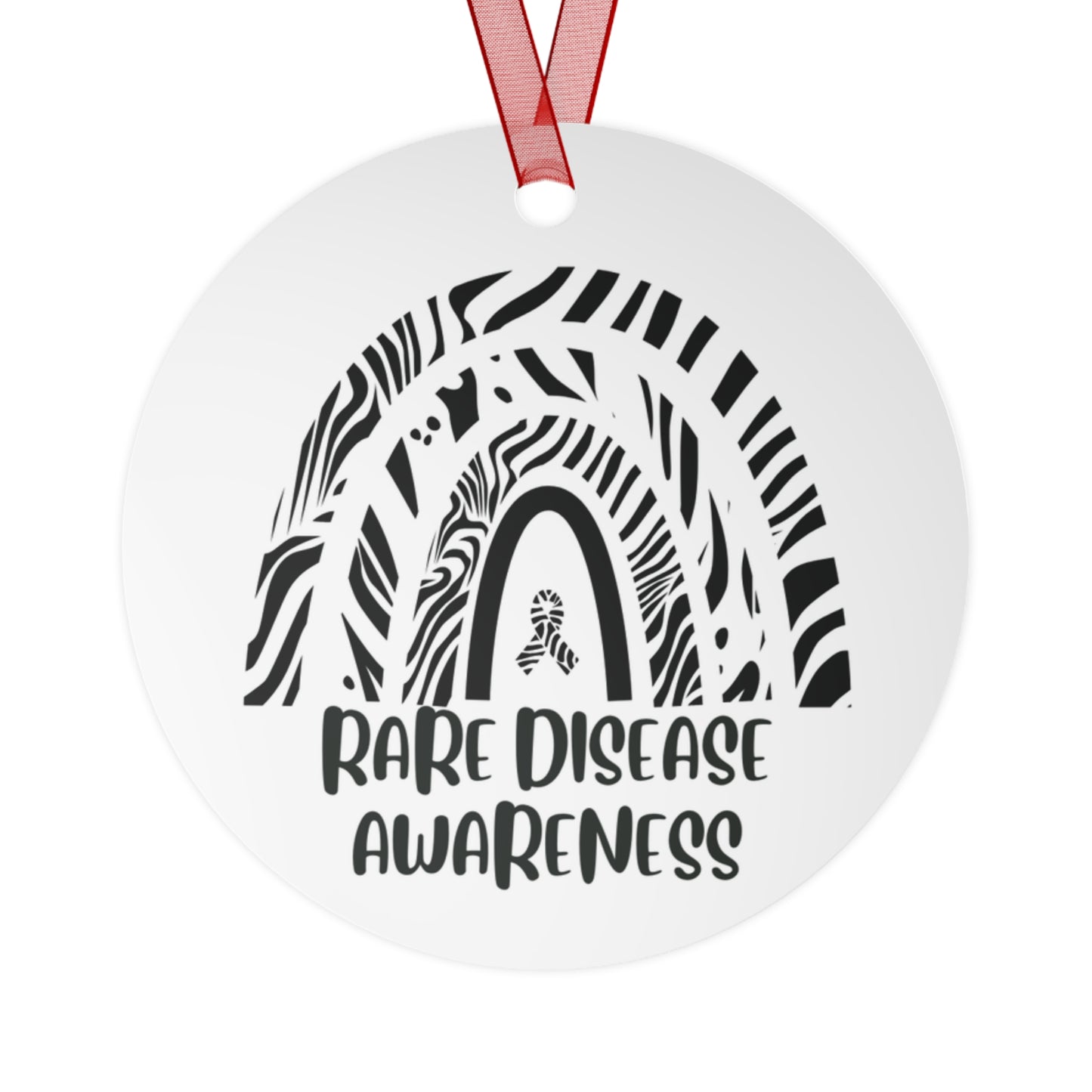 Rare Disease Awareness Christmas Ornament Stocking Stuffer Christmas Gift, Holiday Home Decor, Wall Hanging, Support for Frien