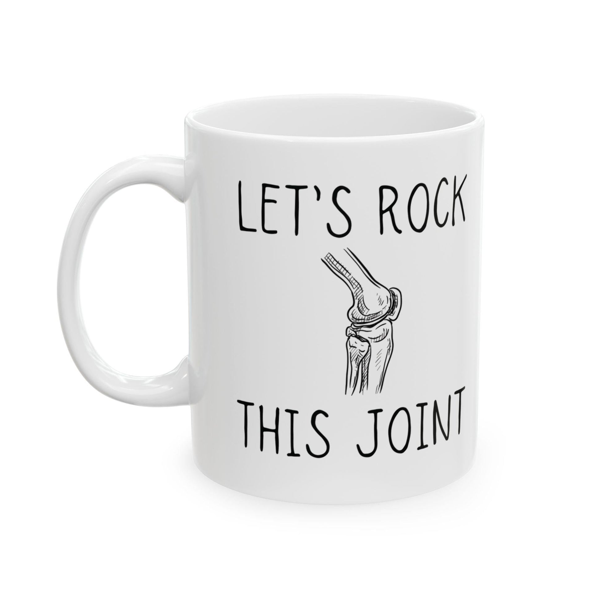 Knee Replacement Mug, Knee Surgery Gift, Funny Get Well Gift, Surgery Gift, Broken Knee Gift, Knee Surgery Mug, Knee Joint Replacement Mug