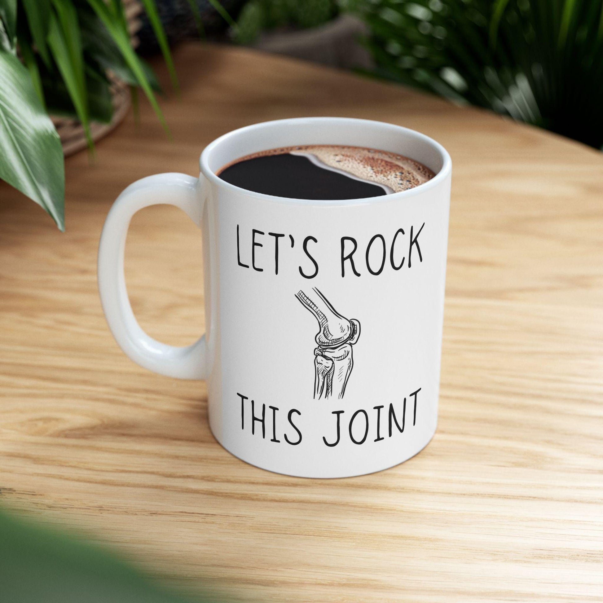 Knee Replacement Mug, Knee Surgery Gift, Funny Get Well Gift, Surgery Gift, Broken Knee Gift, Knee Surgery Mug, Knee Joint Replacement Mug