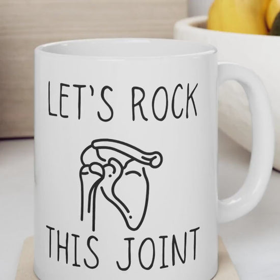 Shoulder Surgery Gift Mug | Orthopedic Surgeon Gift | Shoulder Injury Recovery | Get Well Soon Present for Surgery