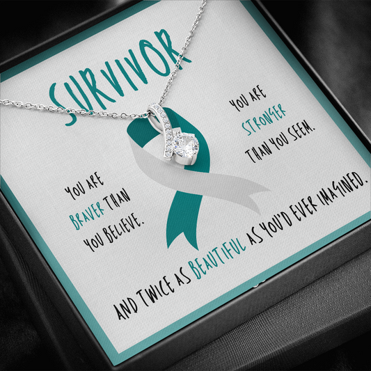 Cervical Cancer Survivor Necklace Gift